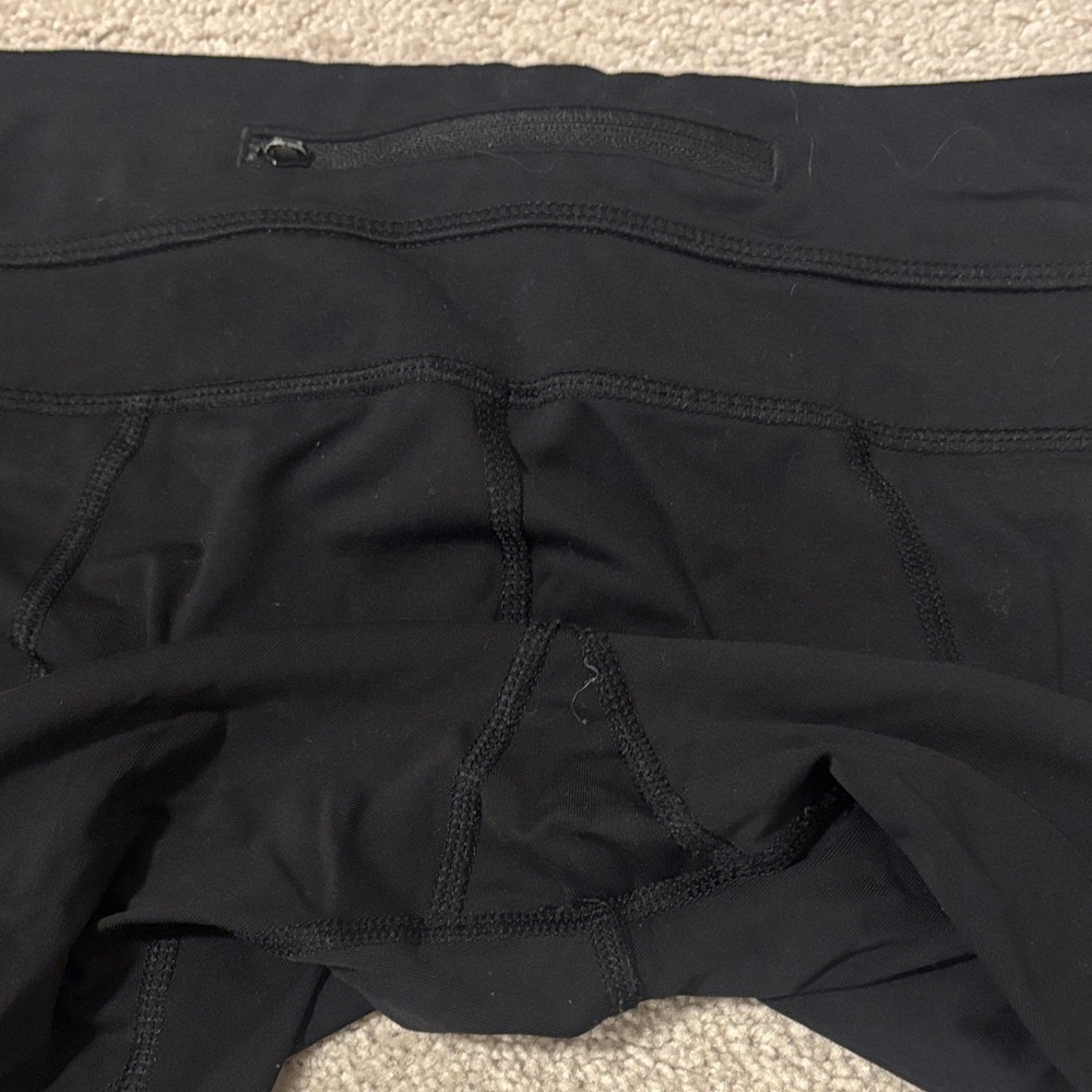 Lululemon Cropped Black Leggings - Picture 6 of 7